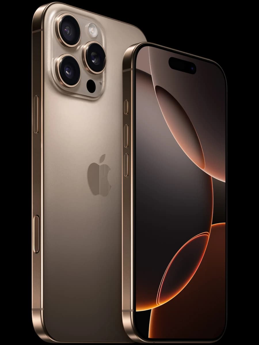 iPhone Pro — Apple product showcase photo for MK Phone catalog